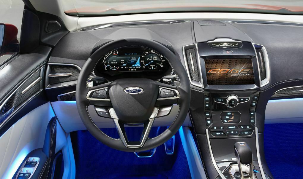 Der Innenraum der Studie Ford Edge Concept