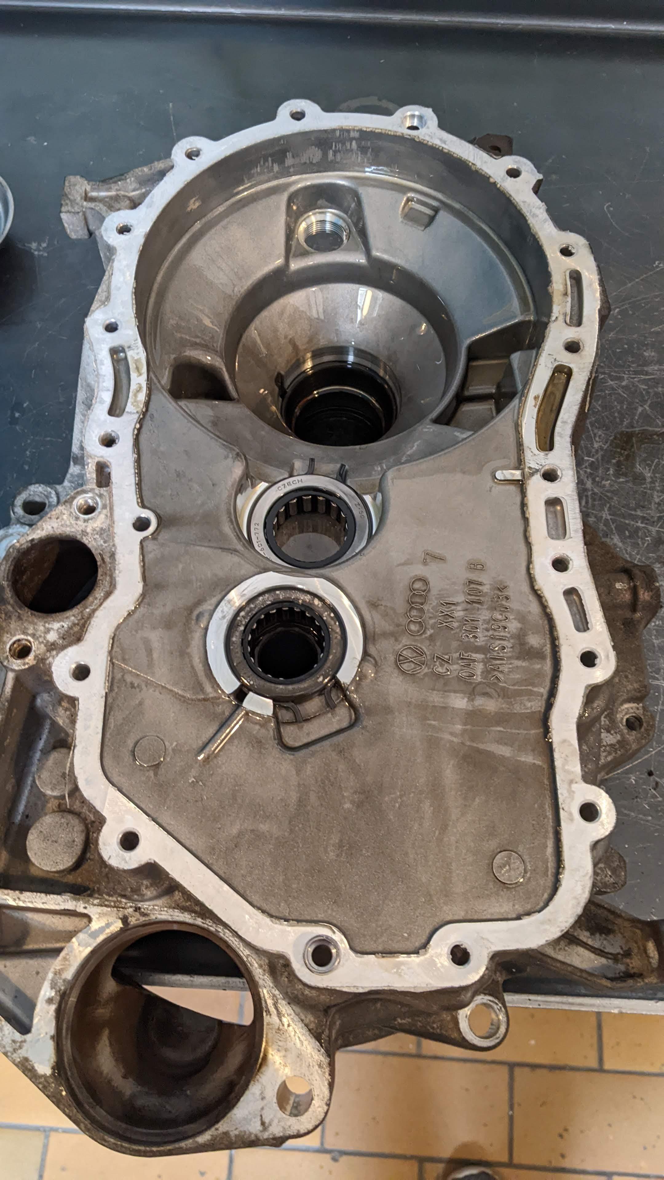 Differentialgetriebe reparieren
