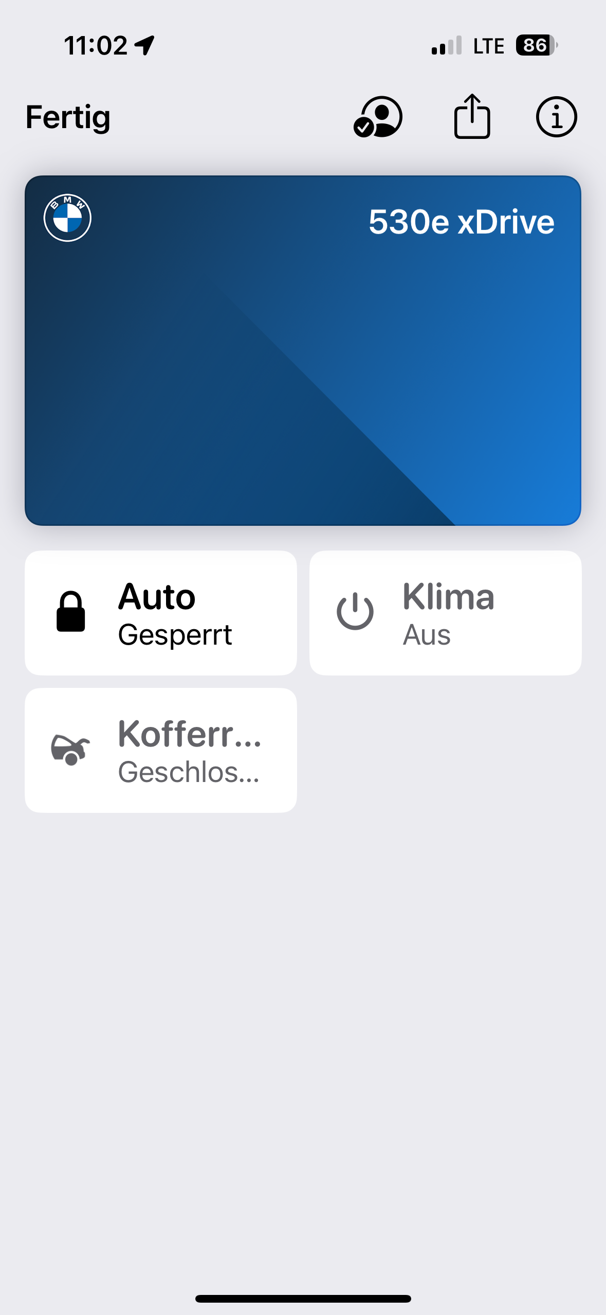 Digital Key Plus Öffnung des Fahrzeugs nicht zuverlässig