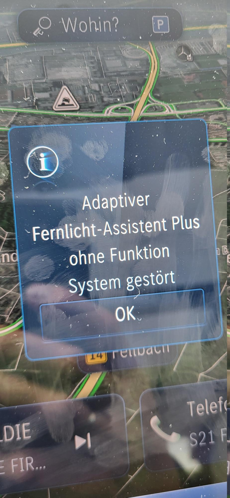 Digital Light Funktionsumfang eingeschränkt Meldung