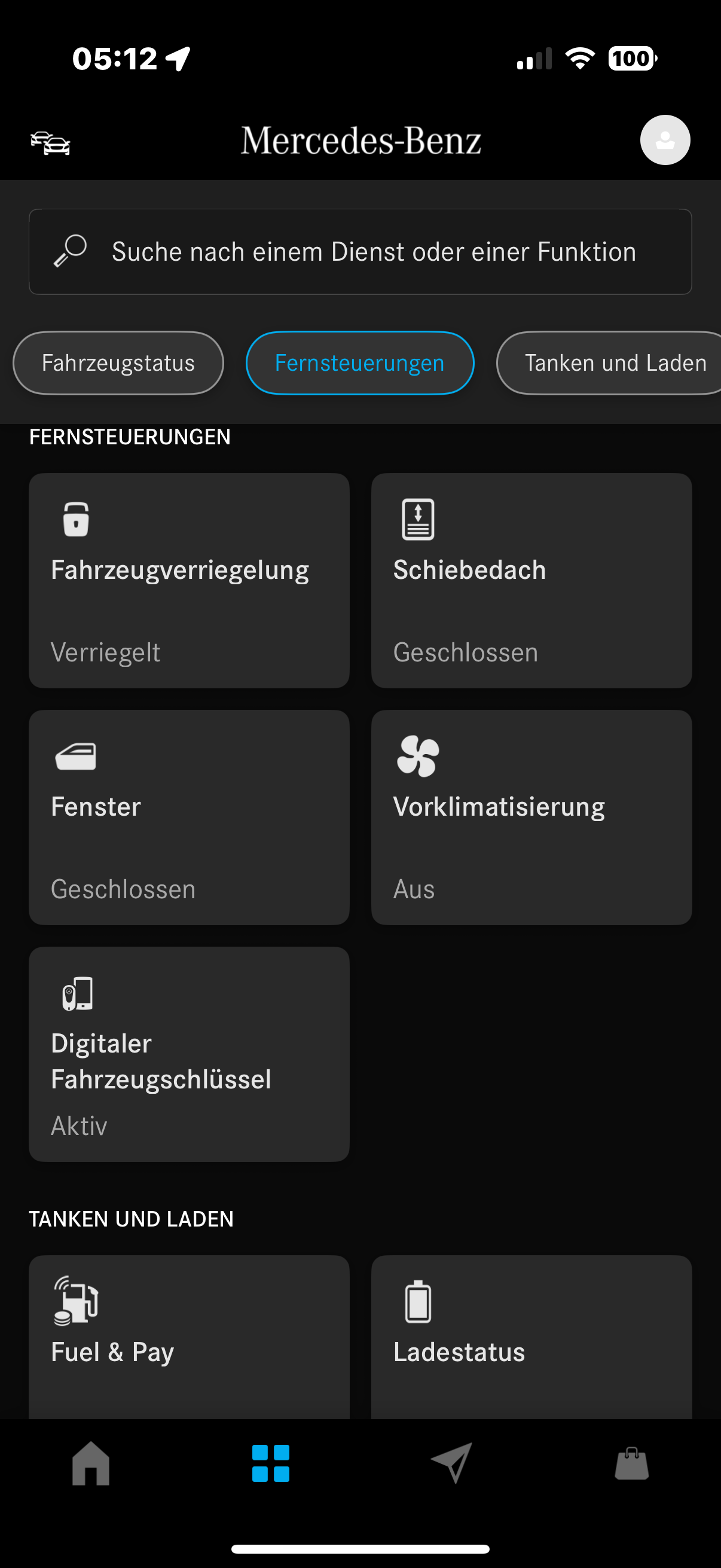 Digitaler Fahrzeug Schlüssel