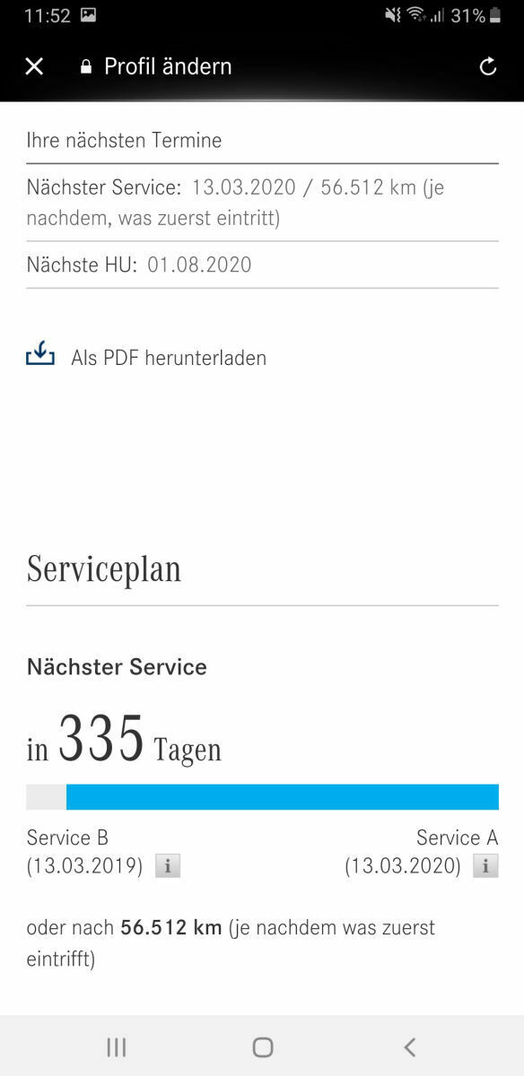 Digitaler Servicebericht