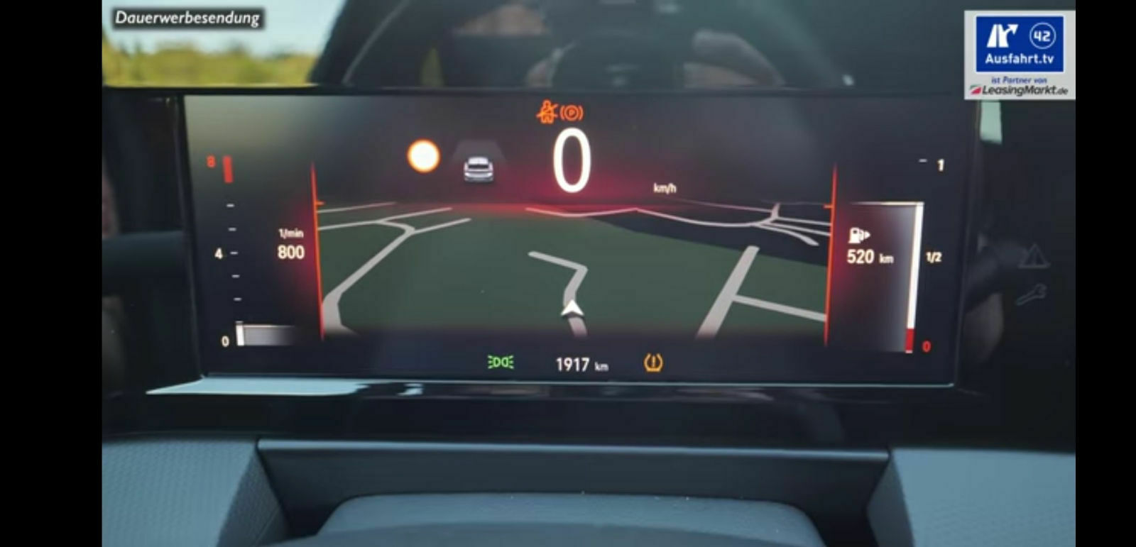 Digitales Cockpit Opel Astra L
