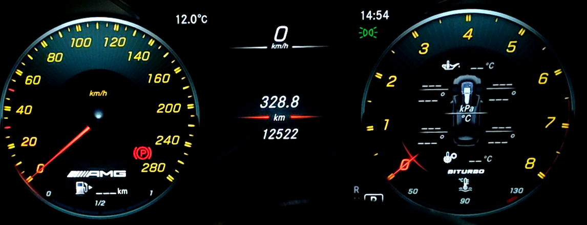 Digitales Tacho codieren für Öl-/Getriebetemperatur