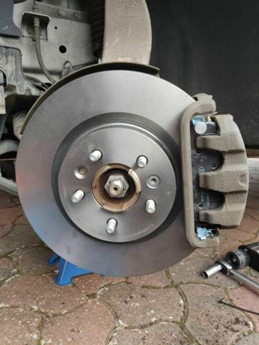 D5 Bremse vorne Brembo Scheibe & Beläge