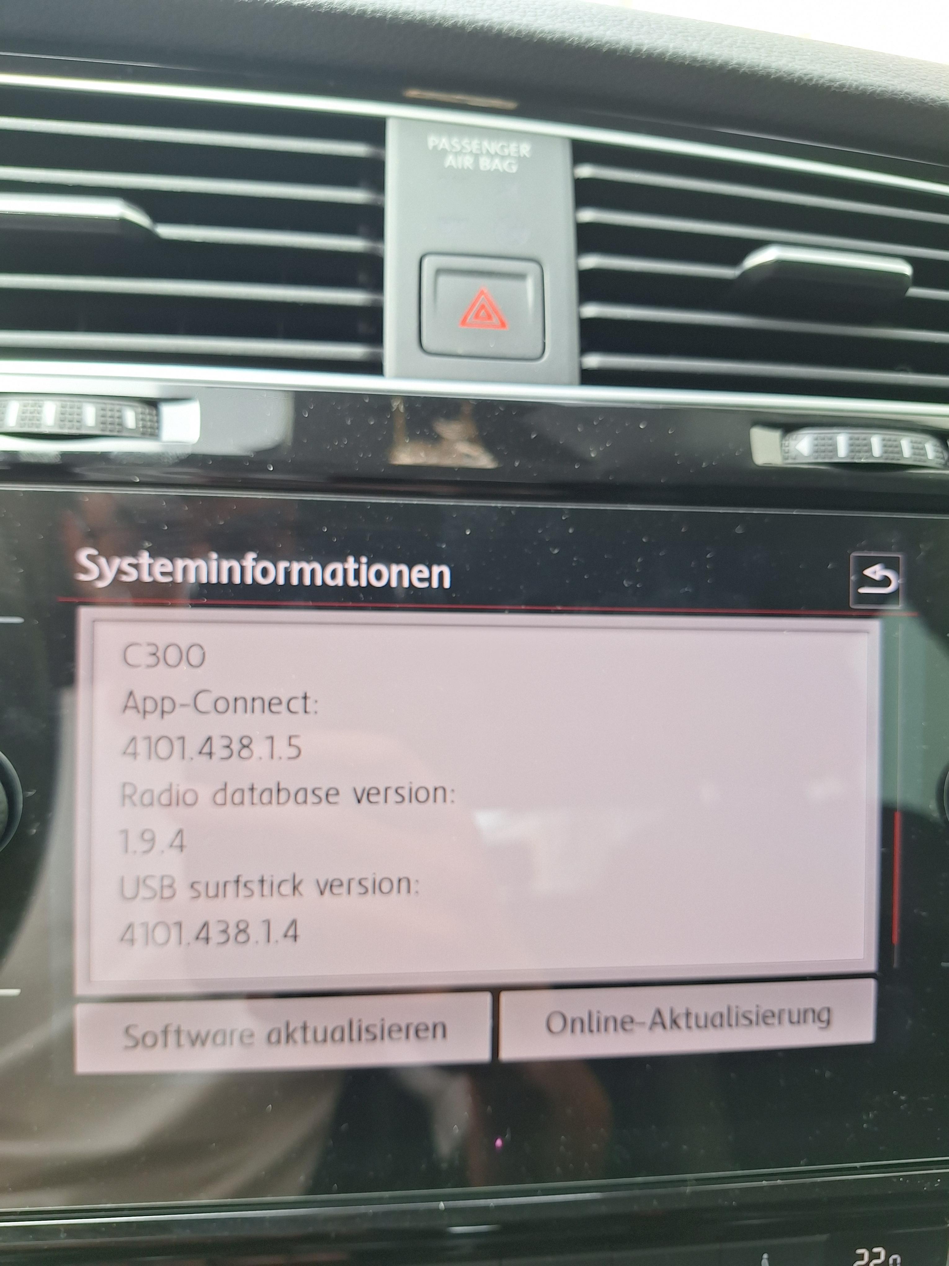 Discover Media, Navigation: Funktion wird nicht unterstützt