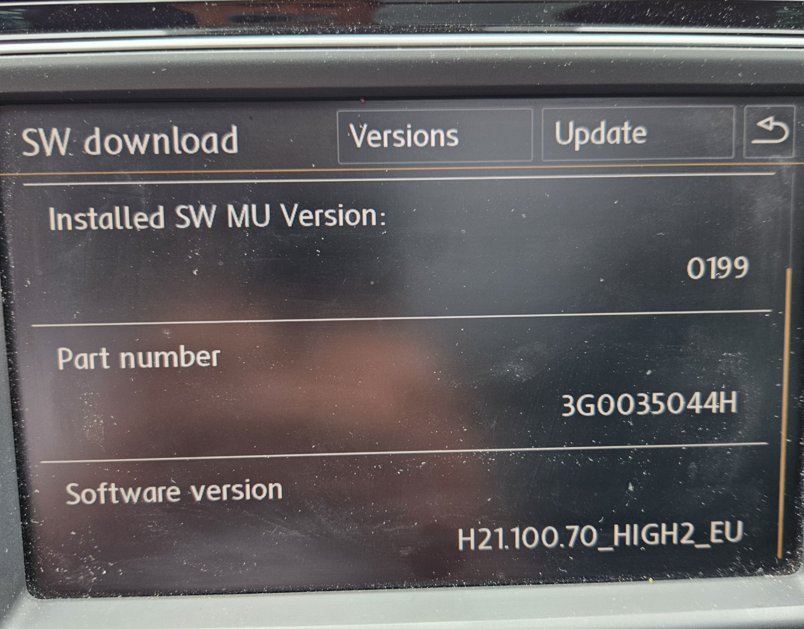 Discover Pro MIB2 flashen auf MIB2.5