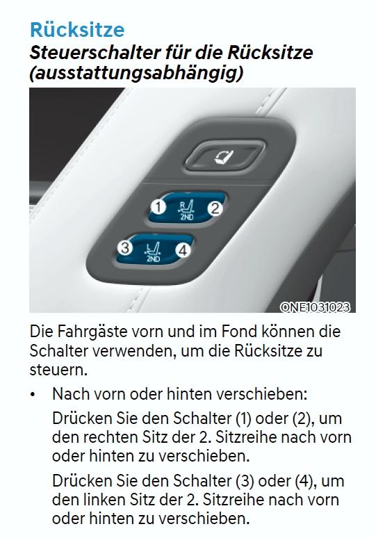Diverse Fragen: Automatische Ver- und Entriegelung der Türen, Heckklappe, Türgriffe, Sitzeinstellung