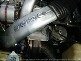DKW 3=6 Monza mit Turbomotor, Nahaufnahme