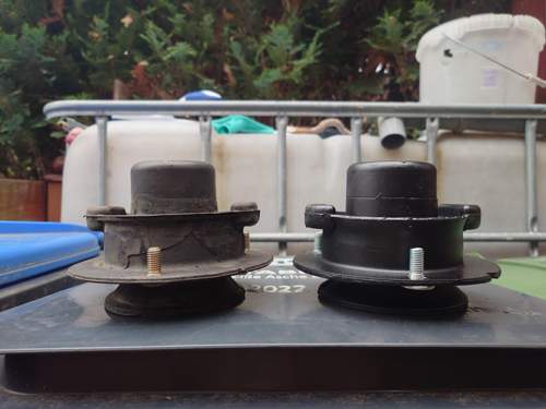Links Original, rechts Corteco