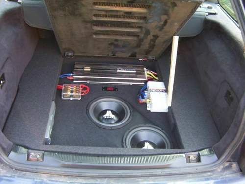 Kofferraumausbau Audi 80 B4 Avant