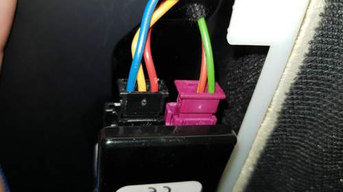 Stecker am Antennenversärker