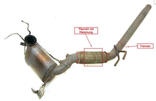 DPF Fexrohr