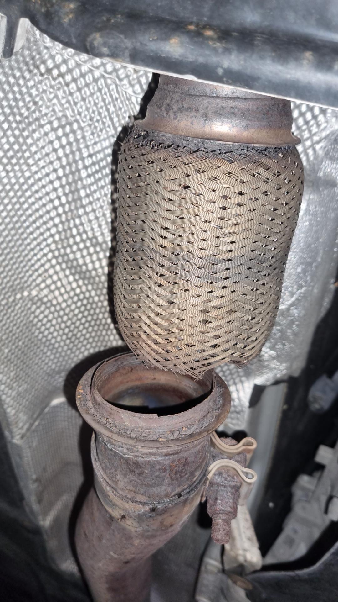 DPF Wechsel oder Flexrohr Schweißen