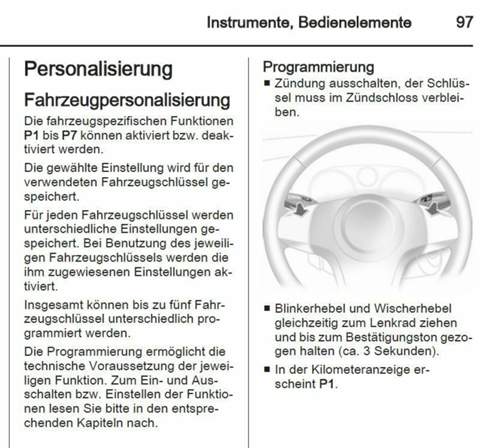 Verstecktes Menu