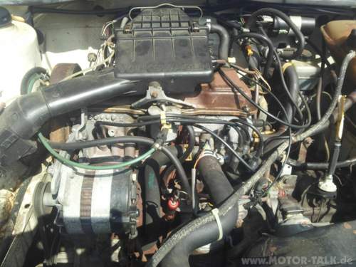 Motor Ansicht vorne
