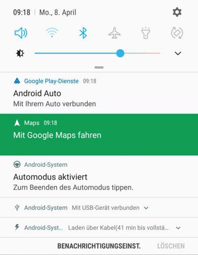 Android Auto auf S7