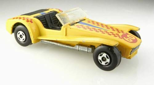 Der Matchbox „Lotus Super Seven“ von 1975.