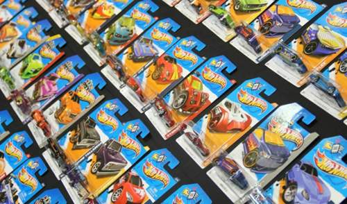 Ernsthafte Konkurrenz: die Hotwheels.