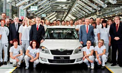 Škodas dreimillionster Fabia