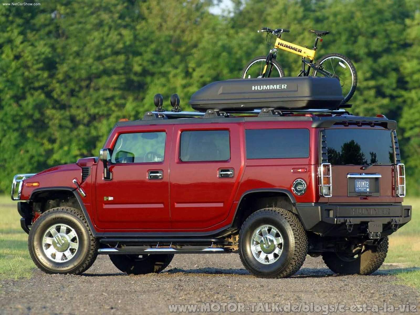 Packer Hummer Drei Packen minus zwei Packen, Hummer kann einpacken! : C'est ça, la vie!