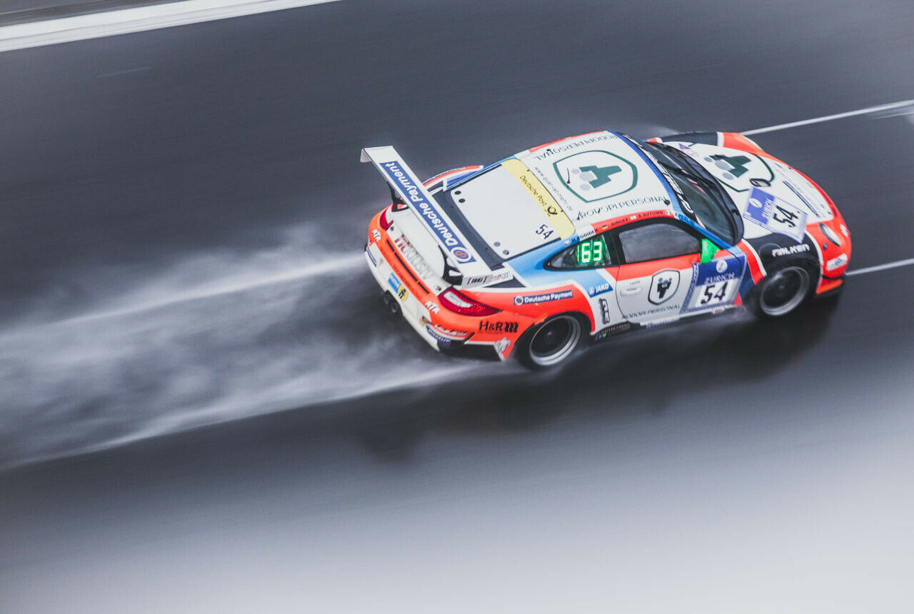 Typisches Eifelwetter am Nürburgring