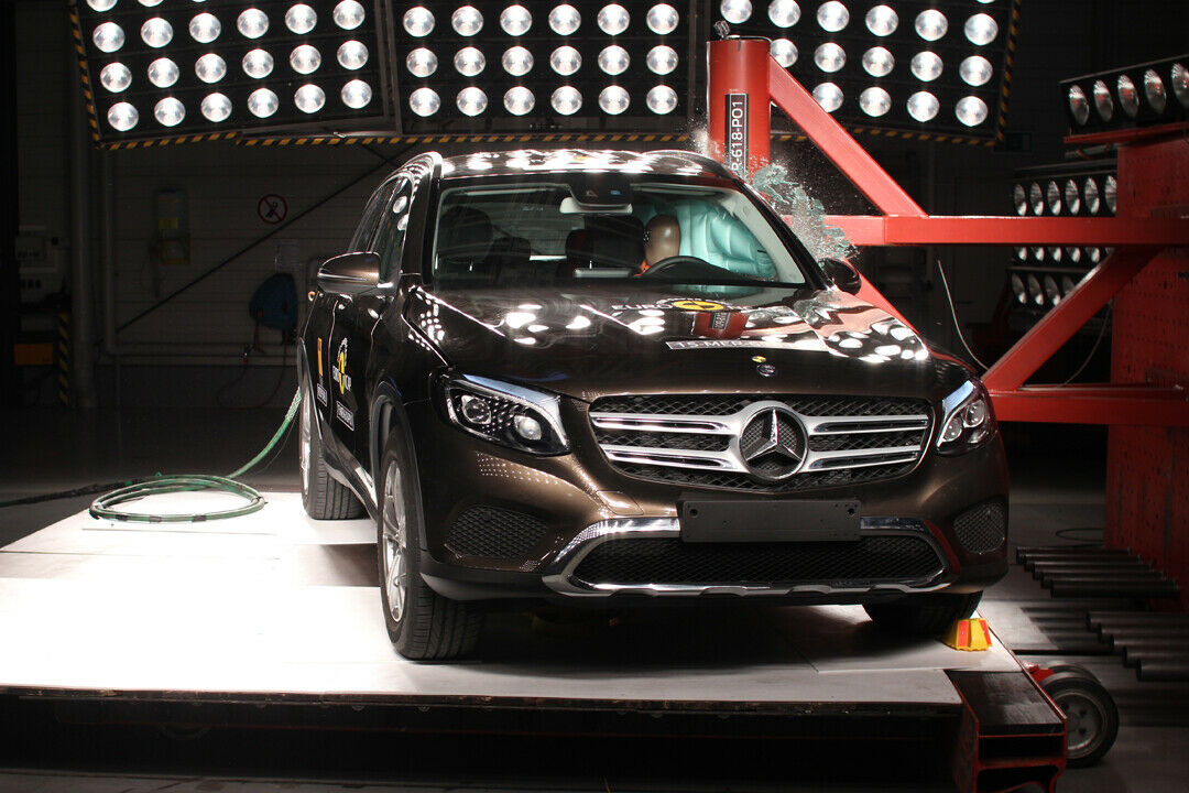 Der Nachfolger des Mercedes GLK, der GLC, erhielt im Crashtest die volle Sternenzahl
