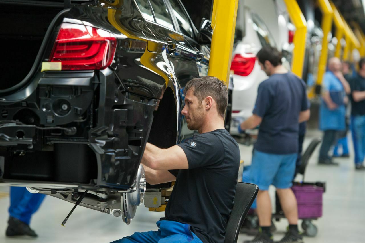 BMW-Produktion im Werk Dingolfing