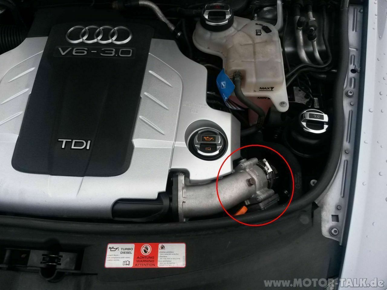 Drosselklappe / 3.0 TDI / Tausch