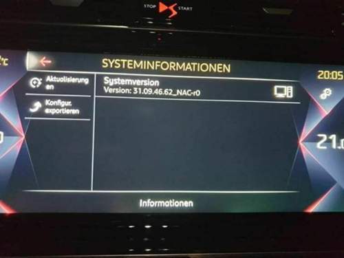 Systemsoftwarestand