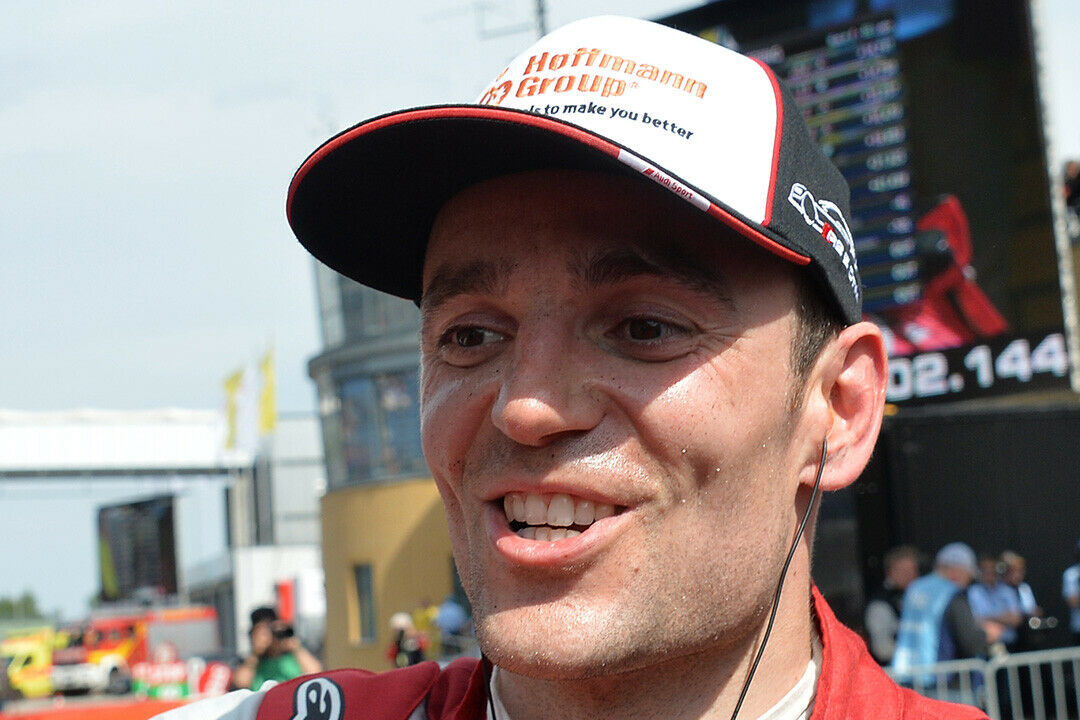 Der Brite Jamie Green vom Audi Sport Team Rosberg sieht sich noch nicht als Sieger am Norisring