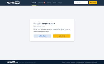 Screenshot Overlay - diese Seite erscheint zukünftig, wenn Du auf MT einen externen Link öffnen willst