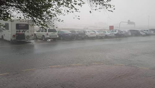 1. Regen der Saison
