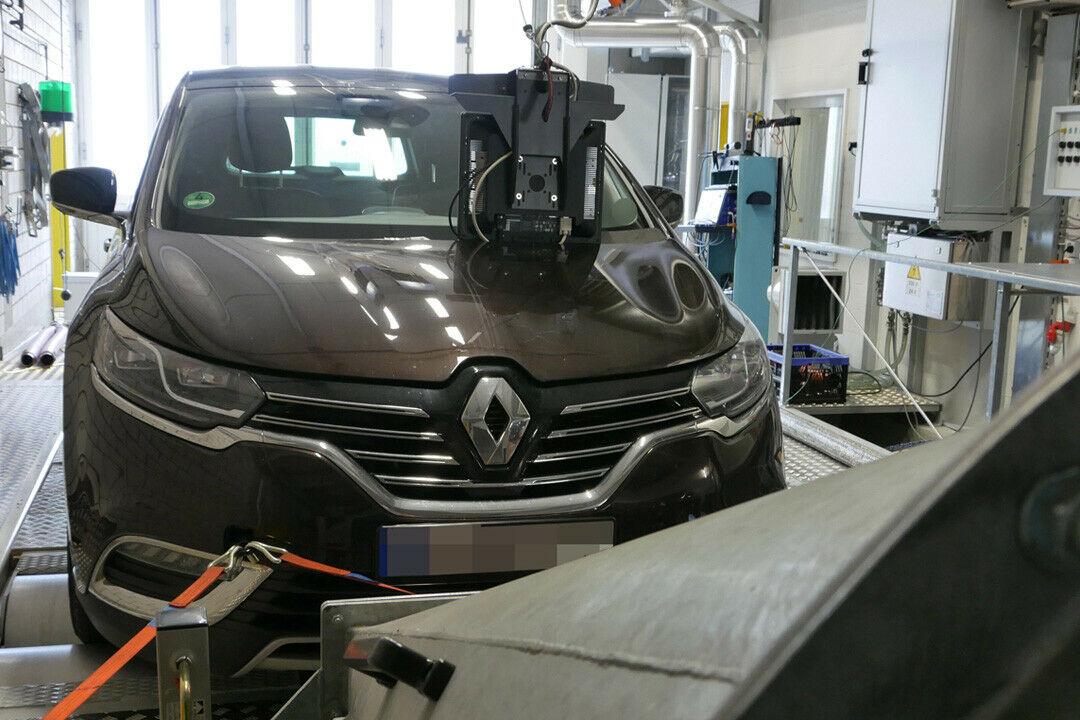 Der Renault Espace auf dem Prüfstand der Berner Fachhochschule
