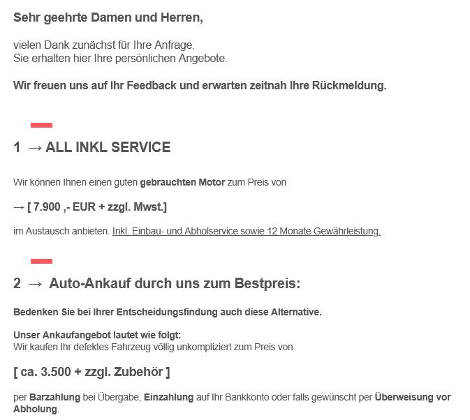 Dummenfang unter Audi-Fahrern?: https://audi-austauschmotor.de/