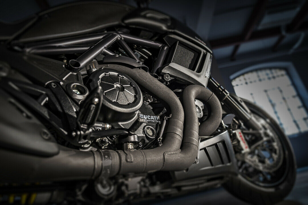 Der Motor der Ducati Diavel entwickelt 162 PS