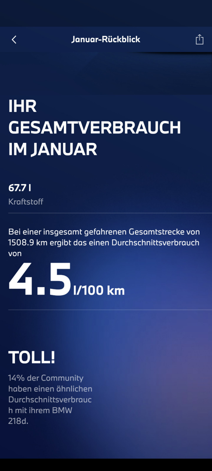 Durchschnittsverbrauch Benziner und Diesel kein Plug-in-Hybrid