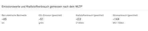 V60 T8 WLTP Werte