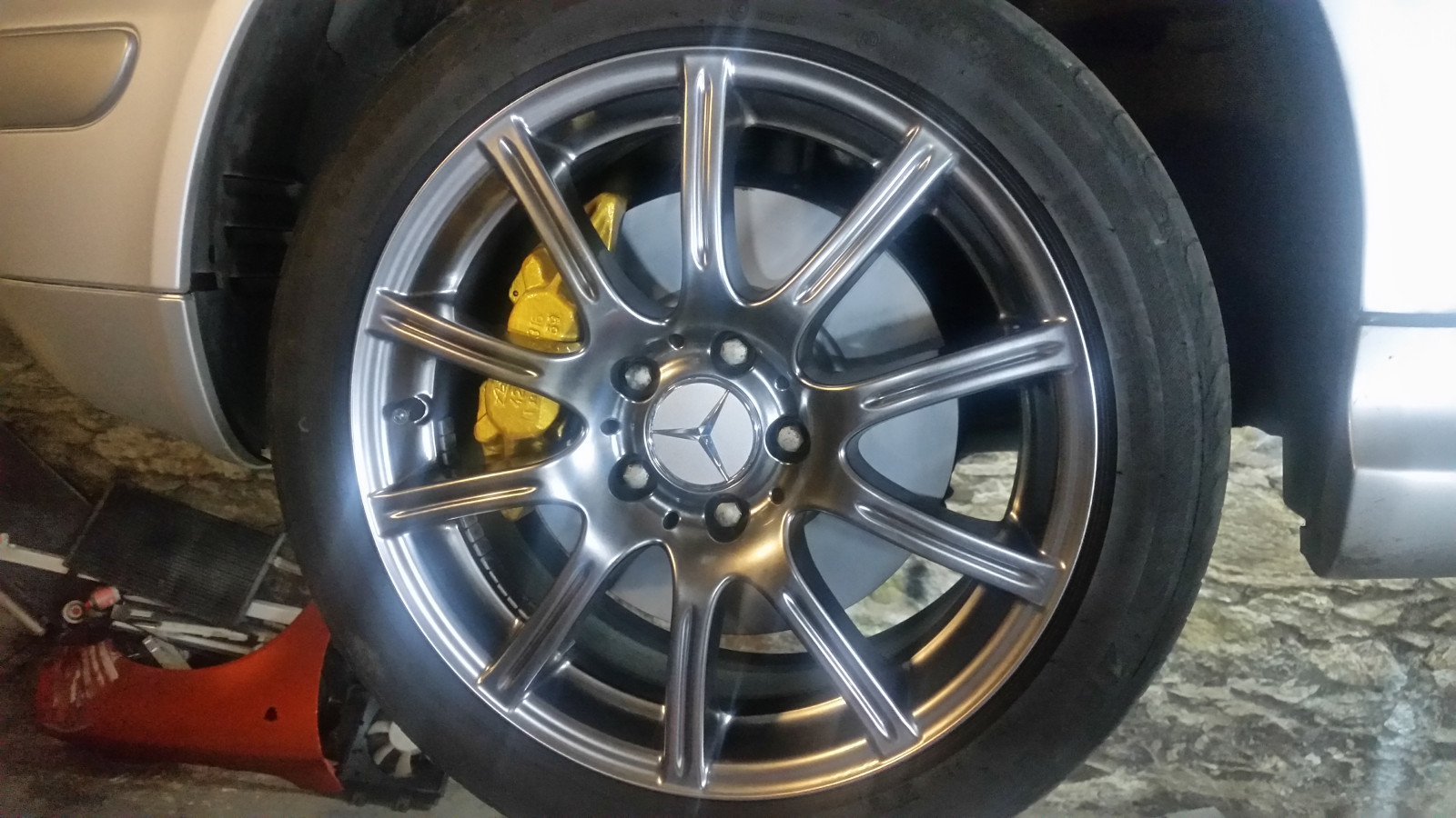 E Klasse AMG Felgen auf w208