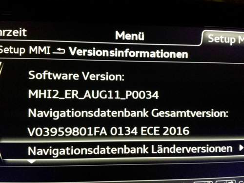 Fw mmi mib2