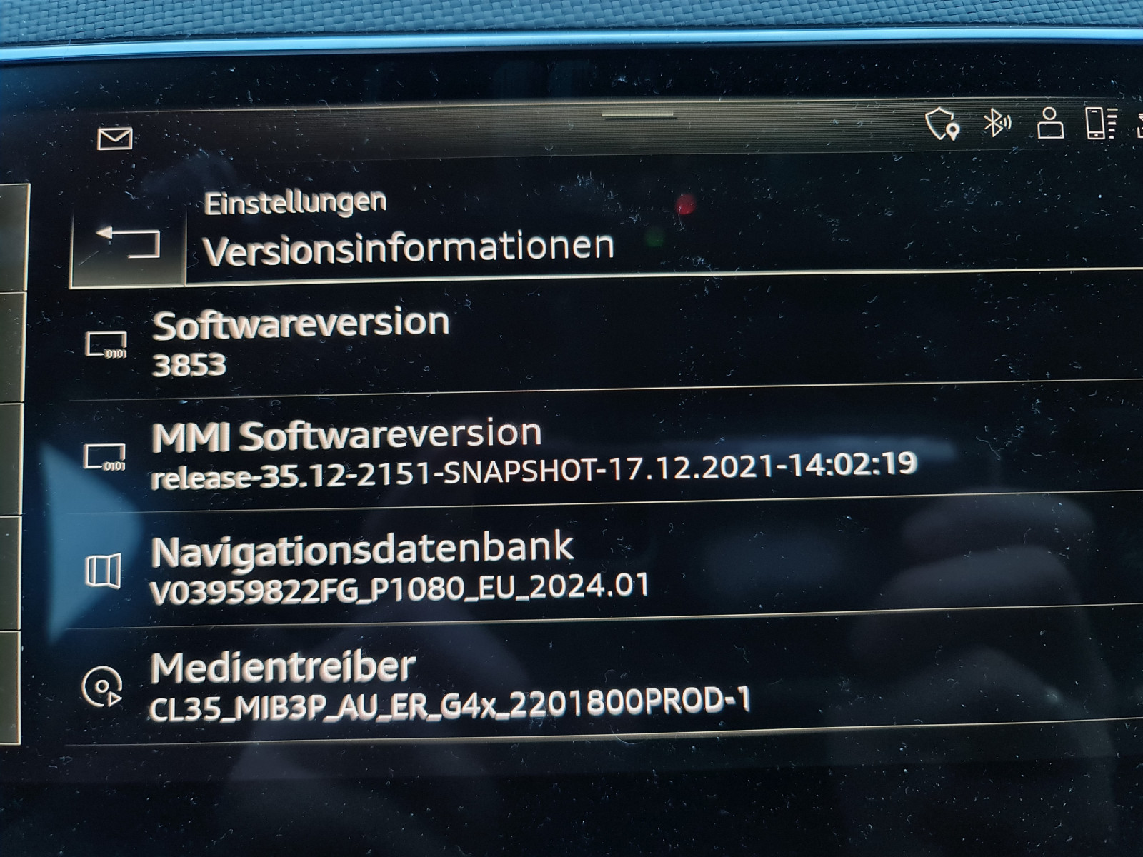 E-tron (GE) Firmwareübersicht