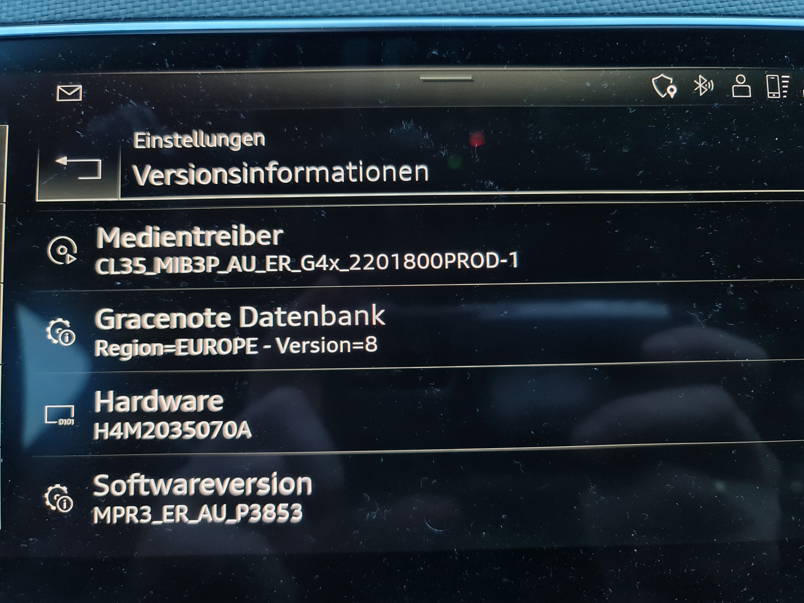 E-tron (GE) Firmwareübersicht