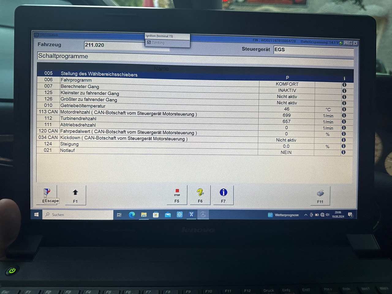 E280 CDI Getriebe Probleme