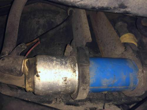 Pumpe ohne Verkleidung