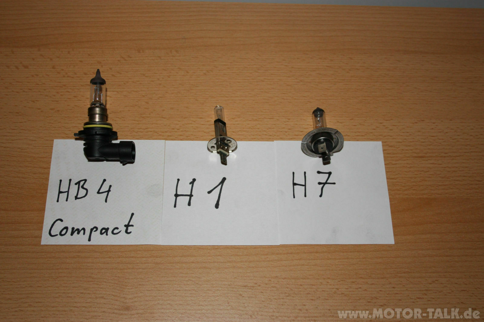 E36 Compact - welche Birnen? H1, H7, H4?