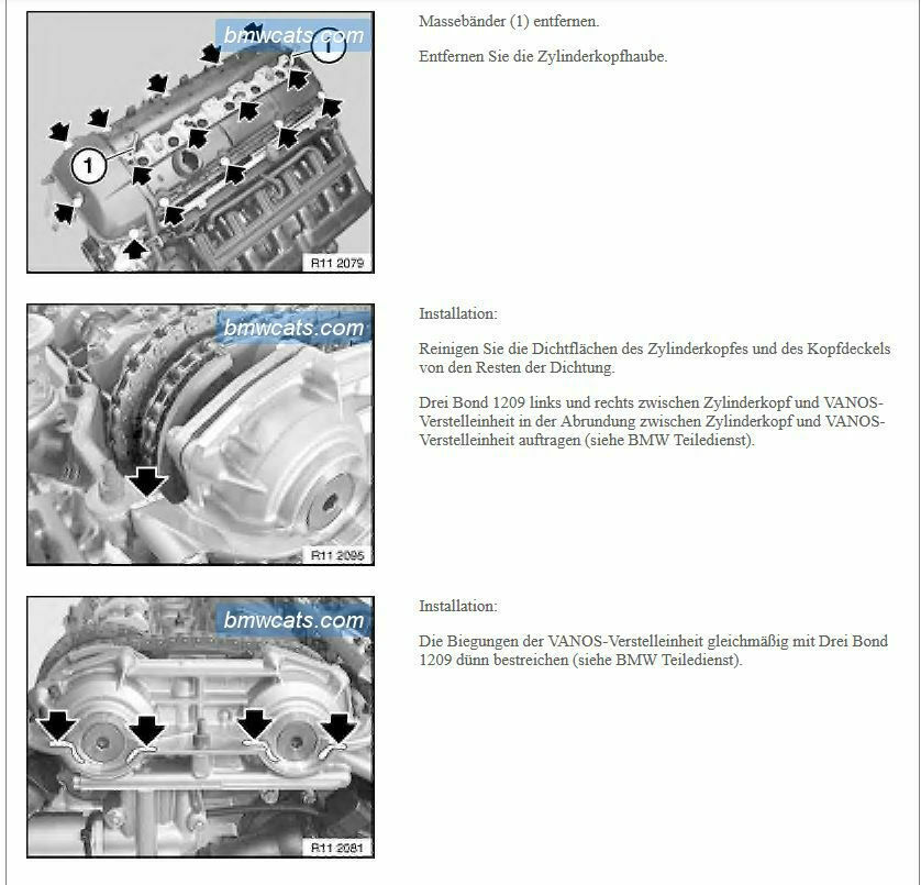 E46 323ci Ventildeckeldichtung immer wieder undicht