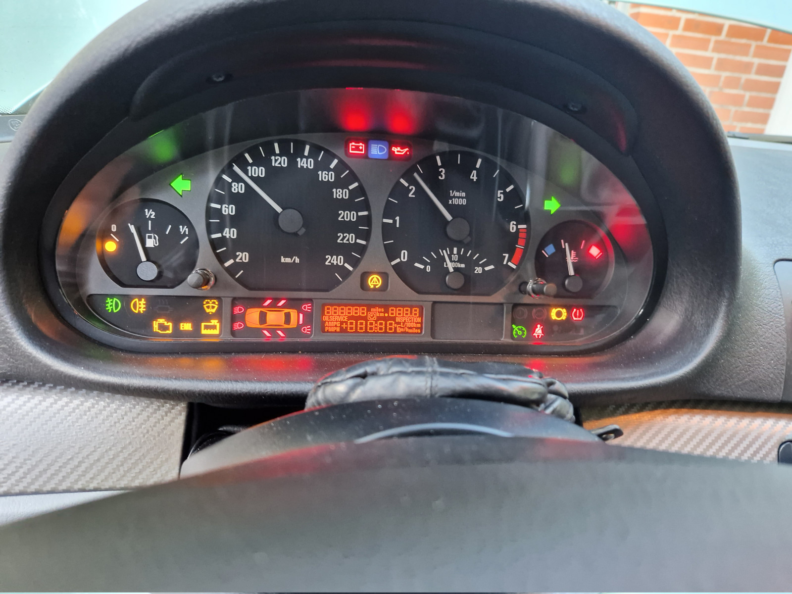 E46 Tachofehler - keine Airbag leuchte, kein Fernlicht, Nebel- & Blinklicht