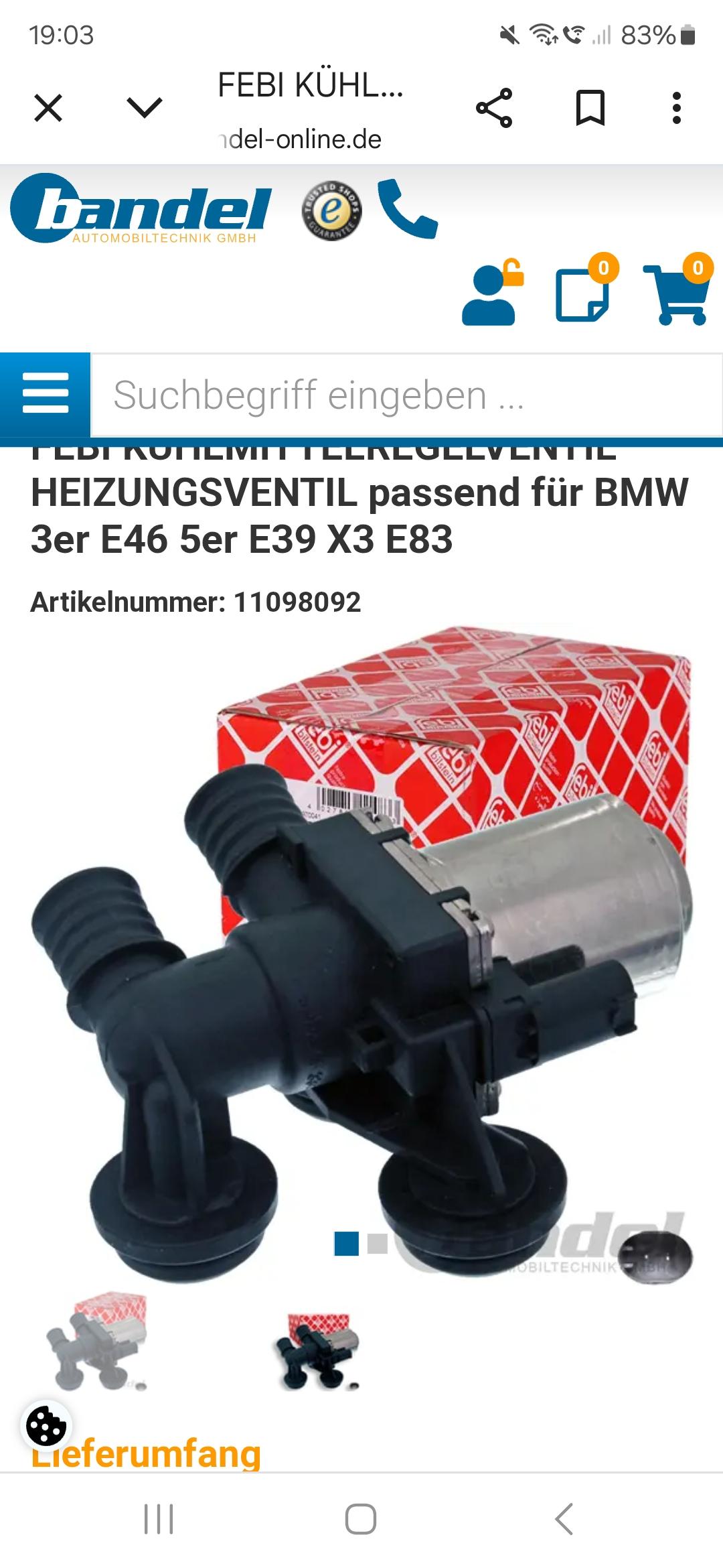 E46 Warme Luft aus mittleren Heizungsschächten