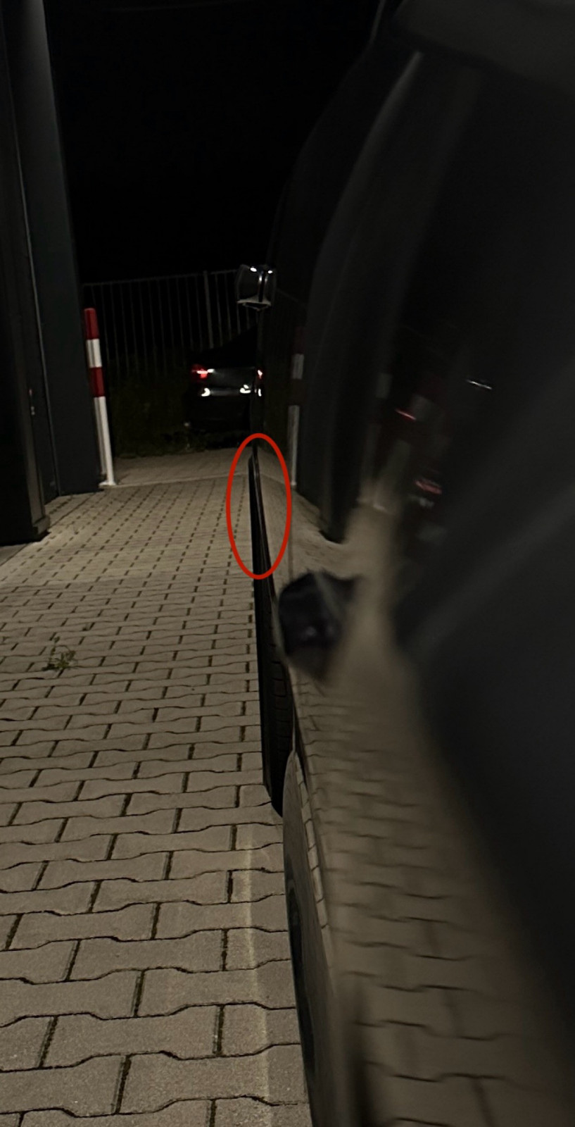 E60 Rad HR steht weiter außen als HL