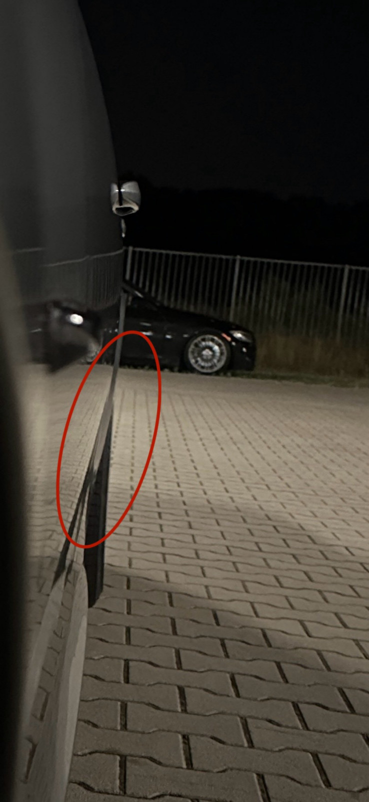 E60 Rad HR steht weiter außen als HL